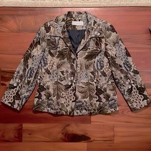 Sag Harbor Floral Upholstry Blazer